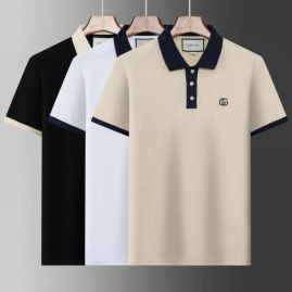 Picture of Gucci Polo Shirt Short _SKUGucciM-3XLgyx801220285